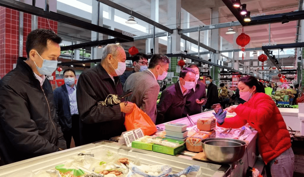 全覆盖、全链条、全领域<strong></p>
<p>全币网</strong>,南区织密织牢进口冷链食品“防疫网”!