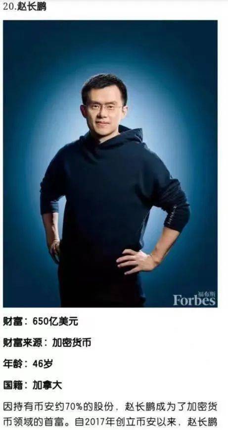 赵长鹏财富大缩水<strong></p>
<p>安币</strong>，给币安不了一个家