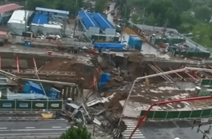 深圳一施工现场发生坍塌<strong></p>
<p>钱贷理财</strong>，13名作业人员失联