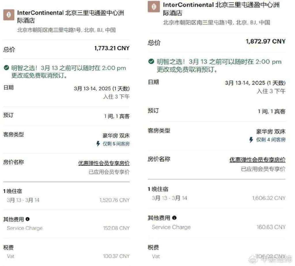“犹豫几分钟涨了100块”<strong></p>
<p>公司理财第九版</strong>，酒店定价谁说了算？