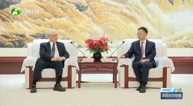 河南省委书记<strong></p>
<p>私人的理财</strong>，会见中国国民党副主席夏立言
