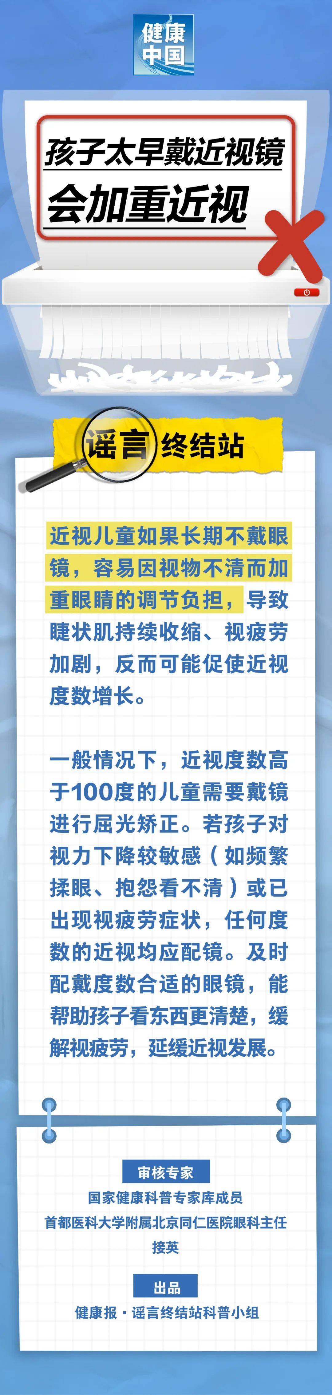 谣言终结站 | 孩子太早戴近视镜<strong></p>
<p>理财产品的利率</strong>，会加重近视……是真是假？