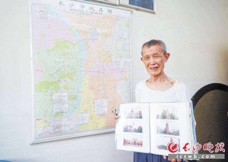 一见“钟”情<strong></p>
<p>理财盒子</strong>！88岁的朱元亮12年来把长沙多处钟楼一一拍照