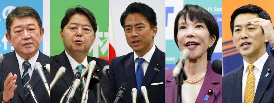 下一任日本首相将从他们中产生