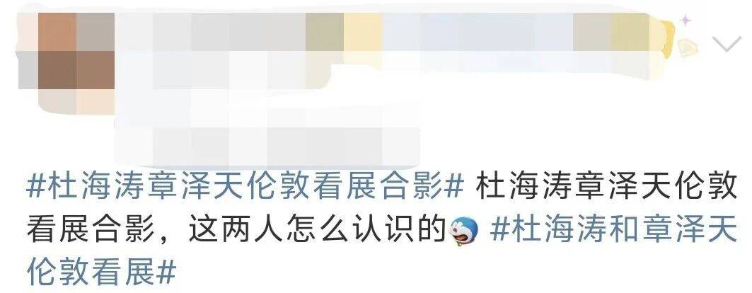 杜海涛章泽天伦敦看展合影<strong></p>
<p>证券公司理财产品</strong>,网友直呼神奇:没想到他俩还认识