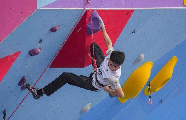 全运会丨攀岩项目开赛