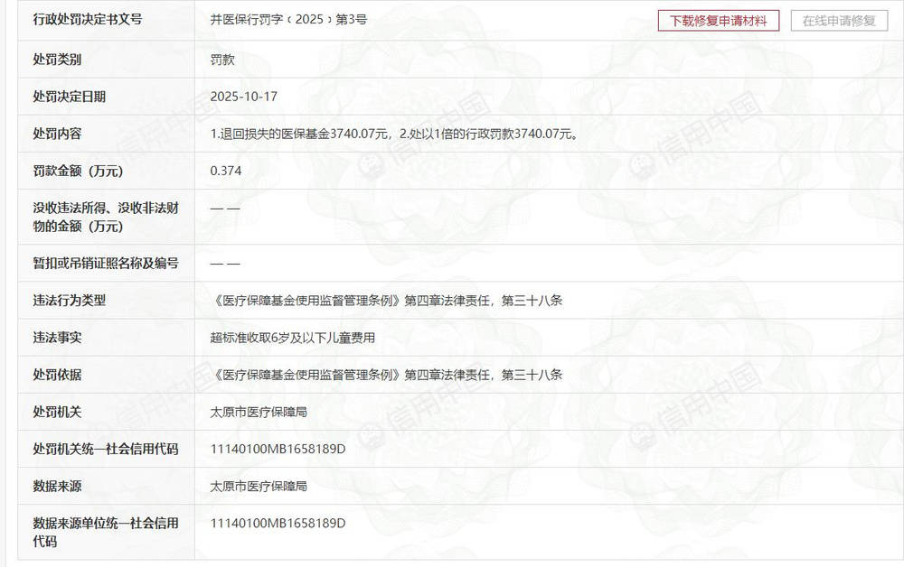 山西省儿童医院超收6岁以下儿童费用<strong></p>
<p>在美国理财</strong>,退罚金额合计超7400元